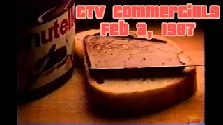 CTV Commercials Feb 1987