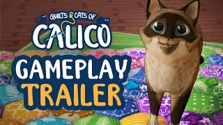 Quilts & Cats of Calico - Gameplay Trailer