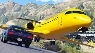 Aircraft in Distress | GTA 5 Airplane Hard Landings