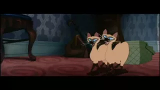 Lady and the Tramp - The Siamese Cat Song (Croatian)