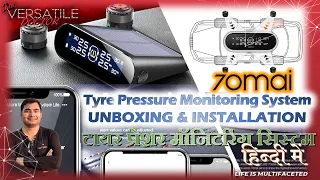 70MAI TYRE PRESSURE MONITORING SYSTEM | UNBOXING AND HAND-ON REVIEW | टायर प्रेशर मॉनिटरिंग सिस्टम