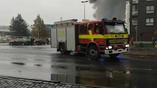 Turun ison teollisuuskiinteistön palo