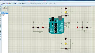 How to Make Traffic Light At Home#arduino#Traffic light#proteus8