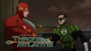 La Liga vuelve a reunirse convocada por Cyborg | Justice League: Throne of Atlantis