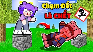 NABEE VÀ MAZ THỬ THÁCH 24H SINH TỒN KHÔNG CHẠM ĐẤT CỰC TẤU HÀI TRONG MINECRAFT 😂☠️