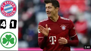 Bayern Munich - Greuther Fürth 4-1 Highlights | Bundesliga - 2021/2022