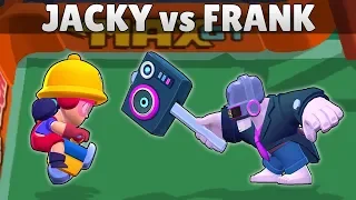 JACKY vs FRANK | 20 Tests | 1vs1 Brawl Stars