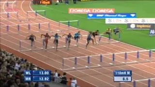 Men 110 Metre Hurdles ZURICH Diamond League (English)