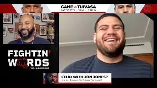 'JON JONES BLOCKED ME!' - UFC's Tai Tuivasa | Fightin' Words: 013