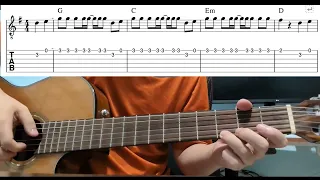 Baby Shark - Easy Beginner Guitar Tab With Playthrough Tutorial Lesson