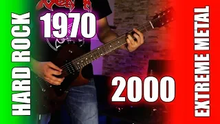 HISTORY OF METAL IN 30 SONGS (1970 - 2000)