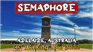 Semaphore, Adelaide, South Australia Walking Tour [4k-60fps] 🇦🇺 🦘