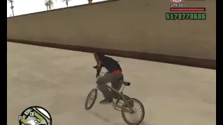 Трюки в Gta San Andreas ( на bmx)