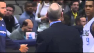 Rajon Rondo argues with Rick Carlisle and yells him F*** off