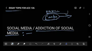 ESSAY TOPICS FOR ACC 126 | HOW TO WRITE ✍ ESSAY IN ACC | #acc126 #acc #https://t.me/jaysingh149