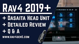 Dasaita Android Head Unit Detailed Review for Toyota Rav4 2019 2020 2021