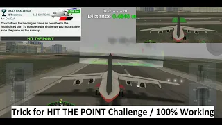 Airline Commander || Trick for HIT THE POINT Challenge || Score Good Every time