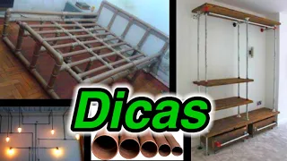 Ideias incríveis com Cano PVC/Dicas incríveis com Cano PVC