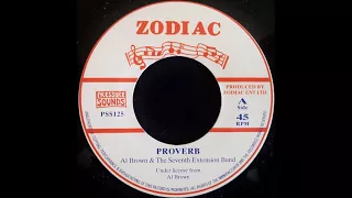 AL BROWN & THE SEVENTH EXTENSION BAND - Proverb