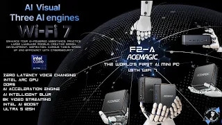 1st Review EVER: See The AceMagic F2A Before Anyone Else! First AI Mini PC with WIFI 7! ✩EXCLUSIVE✩