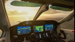 Flight Simulator - Los Angeles ➡ San Francisco en TBM 930 !