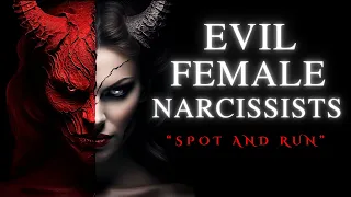 10 Signs you're dealing with an EVIL Female Covert Narcissist (SPOT & RUN) - Stoicism