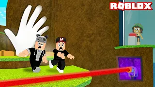 Canavar El Peşimizde!! Yakalanmadan Parkuru Bitir - Panda ile Roblox Deathrun