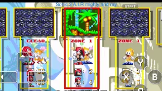 Sonic 3 A.I.R part 2 (mighty & ray)