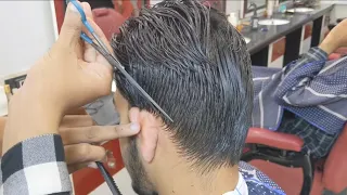 ASMR scissors only haircut #alrayaanhairstudio