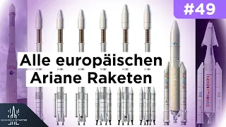 ReUpload: Alle europäischen Ariane Raketen vorgestellt