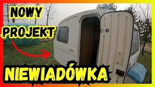 KOLEJNA PRZYCZEPA KEMPINGOWA 😍 Kupiliśmy Przyczepę NIEWIADÓW N-126 czar PRL NIEWIADÓWKA DO REMONTU !