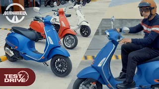 Vespa Scooters: Primavera S, S 125 and Sprint S | Manibela Test Ride