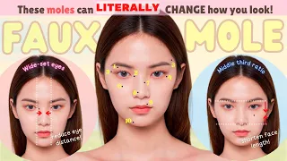 Moles at These Places can LITERALLY Change How You Look! | How to Make a Natural Faux Beauty Mark
