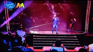 NIGERIAN IDOL TOP 3 ZADOK MAKES SIMI FORGET HERSELF AS HE SINGS I'LL MAKE LOVE TO YOU