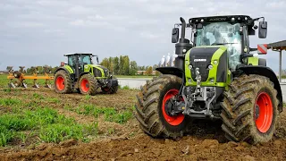 ARATURA XXL | Claas Axion 940-960 | Moro 5-7 vomeri | PLOWING IN ITALY