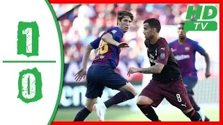 AC Milan vs Barcelona 1-0 - All Goals & Extended Highlights - Friendly 04/08/2018 HD
