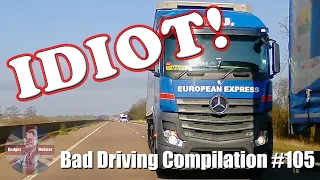 UK Dash Cam Compilation 105 - Bad Drivers & Observations