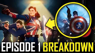 Marvel WHAT IF Episode 1 Breakdown & Ending Explained Review | MCU Easter Eggs & Things You Missed