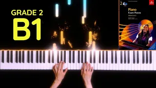 ABRSM Piano Exam 2023 & 2024｜Grade 2 B1｜Stephen Duro - Forget-me-not Waltz