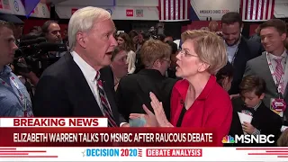 Video: Warren Dodges MSNBC’s Middle Class Tax Questions