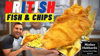 Proper Traditional BRITISH Fish and Chips