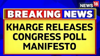 Karnataka Elections 2023 | Mallikarjun Kharge Releases Congress Poll Manifesto | English News