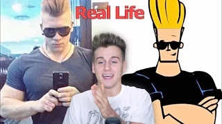 Cartoon Characters In Real Life!