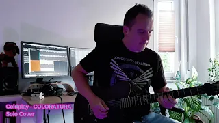 Coldplay - Coloratura - Guitar Solo Cover