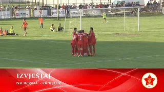 Izvještaj: Prva liga FBiH / 29. kolo / NK Bosna - FK Velež 0:2