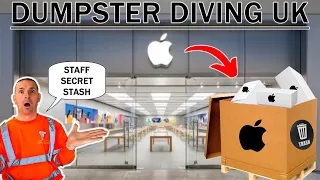 [I JUST FOUND SOMEONES STASH!!!!] MEGA APPLE SCORE, DUMPSTER DIVING UK