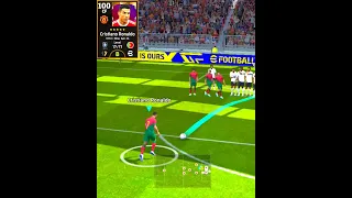 Efootball 2023 Mobile Under the Wall 🧱 Free Kick Challenge 💫 || #shorts #efootball #pes