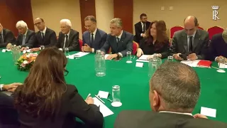 Malta - Incontro del Presidente Mattarella con il Primo Ministro e il capo dell'opposizione