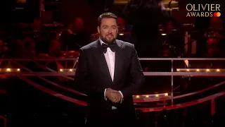 Jason Manford, Ruthie Henshall & Janie Dee open the Olivier Awards 2019 with Mastercard