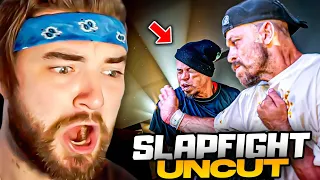 KingWoolz Reacts to INSANE SLAPFIGHT MAIN EVENT!! (RAW/UNCUT)